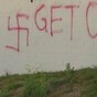 Some racists tried to vandalise a temple but failed spectacularly