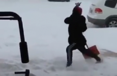 This 10 second video of a man slipping on ice is magnificent