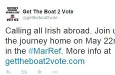 Irishman in London launches campaign encouraging ex-pats to 'get the boat' to vote in referendum