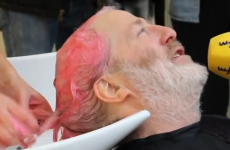 WATCH: Mick Wallace has dyed his hair pink