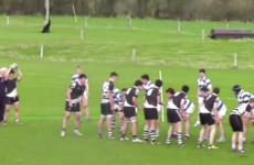 School rugby team bust some funky lineout dance moves before scoring a try