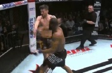Chris Fields' UFC hopes knocked back as he suffers devastating TKO after 23 seconds