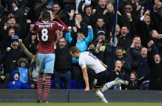 Kane and Spurs do it again at the death to snatch point from West Ham