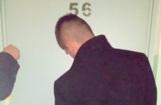 Drunk man makes incredibly dramatic entrance to his apartment