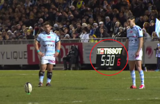 Time's up, Johnny! Sexton caught out by the Top 14 'kicking clock'