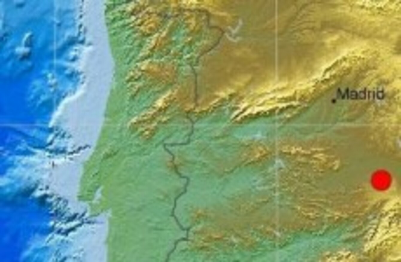 Magnitude 5.4 earthquake rocks central Spain · TheJournal.ie