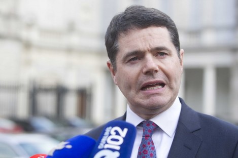 Minister for Transport Paschal Donohoe