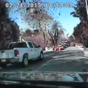 Dashboard cam captures gas explosion in suburban street