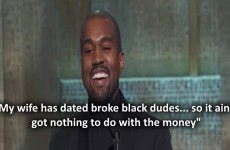 Everyone's talking about Kanye's poignant and funny racism speech