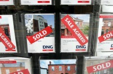 Don't look yet but house prices actually FELL a little bit last month