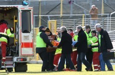 GAA ref in stable condition after collapsing during match