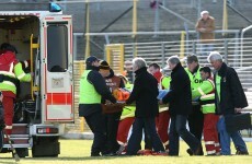 GAA ref in stable condition after collapsing during match