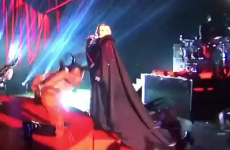 Madonna went right on her ear at the Brits last night