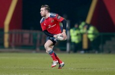 Hanrahan starts as Munster welcome Warriors, Connacht shuffle backs to take on Treviso