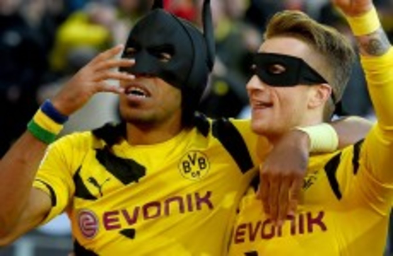 Borussia Dortmund's dynamic duo bring the fun back with Batman & Robin ...