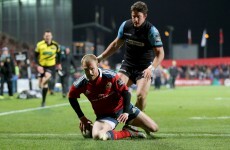 You won't see a better piece of skill this weekend than Keith Earls' Zebo-esque flick