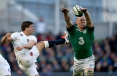 Was that display against England Paul O'Connell's final act at home in the Six Nations?