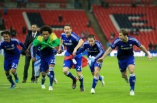 Remember John Terry's full-kit fiasco? It must be a Chelsea thing because it happened again...