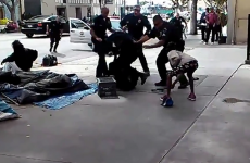 Video shows police shooting homeless man dead