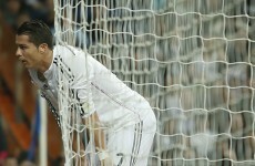 Ronaldo notches 30th goal of the season, but Real left frustrated as La Liga lead is cut to two points