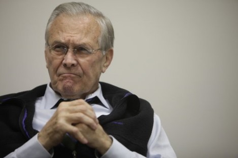 Former US Defence Secretary Donald Rumsfeld