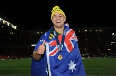 Jarryd Hayne swaps the oval ball of rugby league for the slightly smaller oval ball of the NFL