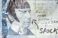 A bank in Canada is asking Star Trek fans to stop 'Spocking' fivers
