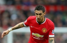 Van Gaal: Di Maria needs a year to settle at United
