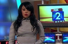 TV reporter reacts hilariously to colleague's sly dig about her outfit