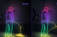Wee-resistant wall paint is causing a splash in Hamburg