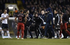 'It actually looks much scarier than it is': Gomis offers assurances about his health after collapse