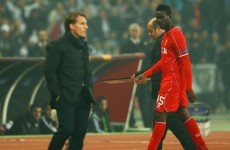 Balotelli claims 'someone doesn't like me' after being left on bench again