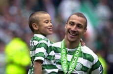 Who will be the next Henrik Larsson? If this cracker's anything to go by then probably his son