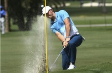How much money does Rory have? 'Being able to toss a club into the water' money, that's how much