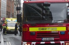 Two people being treated for injuries after fire in Dun Laoghaire