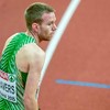 An Irish athlete chose the best time possible to run a personal best at the European Indoors