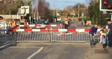 Rail delays after jeep crashes into level crossing barrier at Sandymount