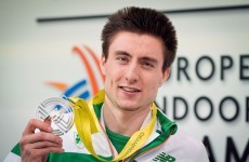 Silver for Ireland as Mark English finishes second at European Indoor Championships