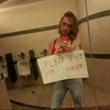Here's why this woman is protesting by taking selfies in men's toilets