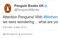 Penguin started a #YourMum hashtag for Mother's Day but it backfired horribly