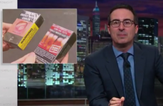 Ireland's plain packaging laws got a mention on American TV over the weekend