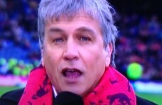 John Inverdale's attempt to say 'rose-tinted glasses' turned about as vulgar as it possibly could