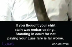 Everyone is mortified by the hashtag on the Luas' latest fare evasion campaign