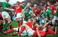 He's about to win his 100th Ireland cap but Paulie's first one was pretty damn memorable