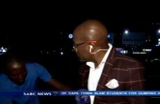 This TV reporter was robbed on camera by the most brazen muggers ever