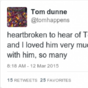 Tributes are already pouring in for much-loved DJ Tony Fenton
