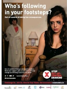 The Rape Crisis Network says this ad "blames victims of rape", but those behind it say that's not true