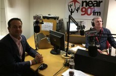 "This is Dave and Leo, rocking it out to you" ... A certain minister spent a night as a classic rock DJ