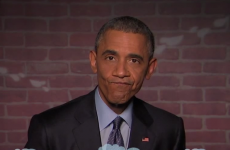 Barack Obama reads mean tweets about himself*