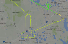 A bored pilot drew a penis on a flight radar, just because